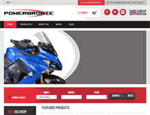 Tablet Screenshot of powerbronzeaustralia.com
